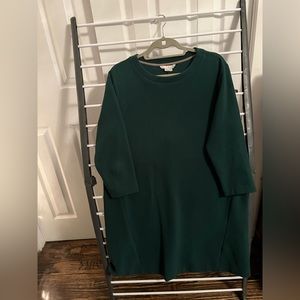 Boden - jewel green ottoman dress size 14